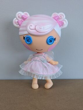 Lalaloopsy Littles Doll, Breeze E. Sky Doll, 2014 MGA White & Pink 7" w Wings